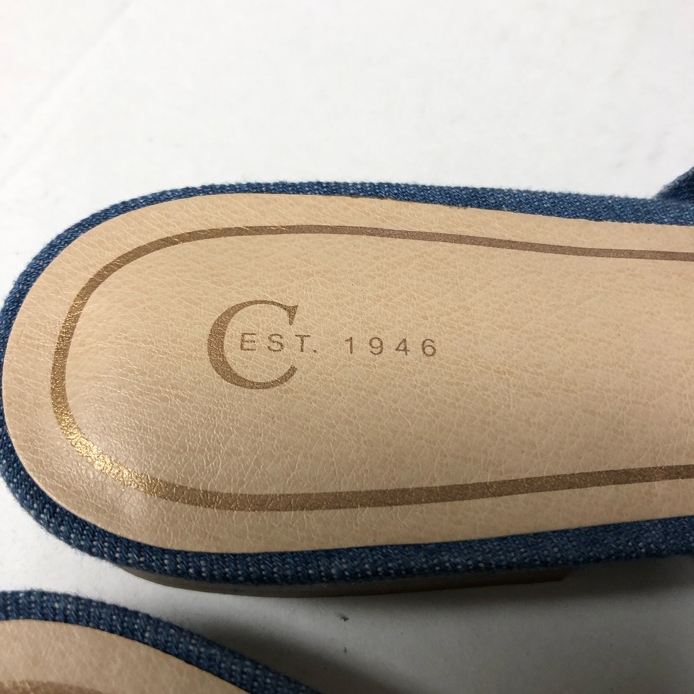 C EST. 1946 SLIDE ON DENIM SHOES - Picture 6 of 6